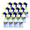 Bleach Resistant Sprayer, Fits 32 Oz Bottles, White/Blue/Gold, 12/Pack