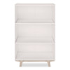 Whitney Bookcase, Three Shelves, 31.75w x 14d x 48.25h, White