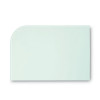 Magnetic Glass Dry Erase Board, 36" x 24", Opaque White Surface