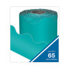 Rolled Borders, Scalloped Border, Back To School, 2.25" x 65 Ft, Teal