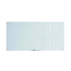 Glass Dry Erase Board, 72" x 36" (Actual Size: 70" x 35"), White Surface