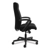 Ignition Series Executive High Back Chair, Supports Up To 300 Lb, 17" To 21" Seat Height, Black