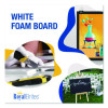 Foam Board, 15" x 20", 3/16" Thick, White, 10/Pack