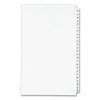 Preprinted Legal Exhibit Side Tab Index Dividers, Avery Style, 25-Tab, 26 To 50, 14 X 8.5, White, 1 Set, (1431)