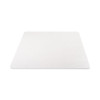 Duramat Moderate Use Chair Mat For Low Pile Carpeted Floors, Rectangular, Beveled Edges, 45" x 53", Clear, Ships Flat