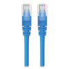 Cat6 Utp Computer Patch Cable, 7 Ft, Blue
