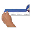 Clear Flexible Acrylic Ruler, Standard/Metric, 18" Long, Clear