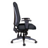 Alera Wrigley Series 24/7 High Performance High-Back Multifunction Task Chair, Supports 300 Lb, 17.24" To 20.55" Seat, Black