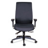 Alera Wrigley Series 24/7 High Performance High-Back Multifunction Task Chair, Supports 300 Lb, 17.24" To 20.55" Seat, Black