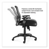 Alera Linhope Chair, Supports Up To 275 Lb, Black Seat/Back, Black Base