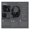 G733 Lightspeed Wireless Gaming Binaural Over The Head Headset, Black