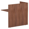 Alera Valencia Series Reversible Reception Return, 44.13w x 23.63d x 41.5h, Modern Walnut