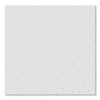 Everlife Moderate Use Chair Mat For Low Pile Carpeted Floors, Rectangular With Lip, Crystal Edges, 45" x 53", Clear