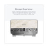 Icon Coreless Standard Roll Toilet Paper Dispenser, 8.43 x 13 x 7.25. Warm Marble