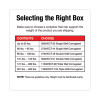 Shipping Boxes, Regular Slotted Container (Rsc), 12" x 12" x 24", Brown Kraft, 25/Bundle