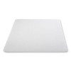Economat Non-Studded All Day Use Chair Mat For Hard Floors, Rectangular, 45" x 53", Clear, Ships Flat