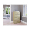 Lateral File Cabinet, 4 Letter/Legal/A4-Size File Drawers, Putty, 30 x 18.62 x 52.5