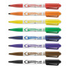 Marks A Lot Pen-Style Dry Erase Markers, Medium Bullet Tip, Assorted Colors, 10/Pack (24495)