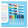 Marks A Lot Pen-Style Dry Erase Markers, Medium Bullet Tip, Assorted Colors, 10/Pack (24495)