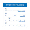 Copy Plus Print Paper, 92 Bright, 20 Lb Bond Weight, 8.5 x 11, White, 500/Ream