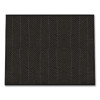 Waterhog Max Herringbone Classic Mat, Rectangular, Black Smoke Surface, 45" x 70"