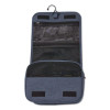 Fabric Toiletry Bag, 8.66 x 3.35 x 8.46, Blue