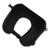 Memory Foam Fleece Travel Pillow, One Size Fits Most, 9.84 x 4.1 x 9, Black