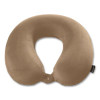 U-Shaped Memory Foam Travel Pillow, 11.8 x 3.74 x 12.6, Khaki