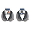 U-Shaped Memory Foam Travel Pillow, One Size Fits Most, 12.6 x 3.74 x 12.2, Gray/Black