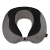 U-Shaped Memory Foam Travel Pillow, One Size Fits Most, 12.6 x 3.74 x 12.2, Gray/Black