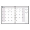 Recycled Academic Monthly Appointment Planner, 11 x 8.5, Charcoal Gray Cover, 14-Month: July 2025 To Aug 2026