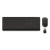 Wireless Desktop 900 Keyboard And Optical Mouse Combo, 2.4 Ghz Frequency/30 Ft Wireless Range, Black