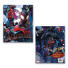 Licensed Two-Pocket Folder, Marvel Spiderman, Side: 3-Hole Punched, Accommodates (50) 11 x 8.5 Sheets, Multicolor