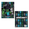 Licensed Two-Pocket Folder, Minecraft, Side: 3-Hole Punched, Accommodates (50) 11 x 8.5 Sheets, Multicolor