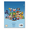 Licensed Two-Pocket Folder, Super Mario, Side: 3-Hole Punched, Accommodates (50) 11 x 8.5 Sheets, Multicolor