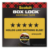 Box Lock Shipping Tape, 3" Core, 1.88" x 38.2 Yds, Clear, 6/Pack