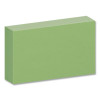 Index Cards, 3 x 5, Green, 100/Pack