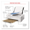 Pixma Ts9521Ca Inkjet Printer, Copy/Print/Scan