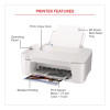 Pixma Ts3720 Inkjet Printer, Copy/Print/Scan