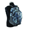 Terra Sport Bungee Backpack, 15.5", 12.5 x 7.75 x 18, Midnight Camo