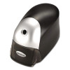 Quietsharp Executive Electric Pencil Sharpener, Ac-Powered, 4 x 7.5 x 5.13, Black/Silver, 6/Carton