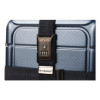 Cross Luggage Strap And Tsa Combination Lock, Blue