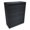 Brigade 700 Series Lateral File, 4 Legal/Letter-Size File Drawers, Charcoal, 42 x 18 x 52.5