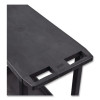 Tuffy Xl Two-Shelf Multipurpose Utility Cart, Plastic, 400 Lb Capacity, 35.25" x 18" x 33, Black