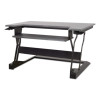 Workfit-T Adjustable Standing Desk Converter, 35" x 23.3" x 5" To 20", Gray/Black