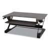 Workfit-Tl Adjustable Standing Desk Converter, 37.5" x 27" x 5" To 20", Dark Gray/Black