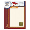 Certificate/Document Cover Kit, 9.75 w x 12.5 h, Burgundy, 18 Pieces
