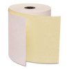Credit/Debit Verification Kit, 3" x 90 Ft, White/Canary