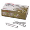 Super Premium Giant Paper Clips, Jumbo, Smooth, Silver, 100/Box, 10 Boxes/Carton