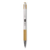 F-301 Signature Series Earthy Tones Ballpoint Pen, Retractable, Fine 0.7 Mm, Black Ink, Sandstone Barrel, 4/Pack